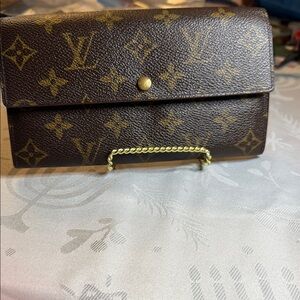 Louis Vuitton Dark Brown Monogram Wallet